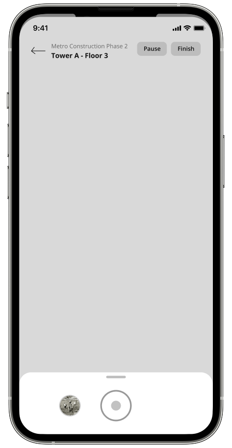 Camera Flow Wireframe